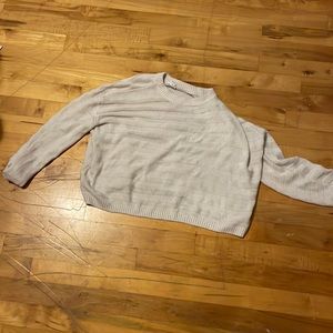 Garage Cream Crop Swearer Size XS. Great condition.